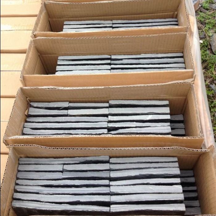 Slate ledge stone panel