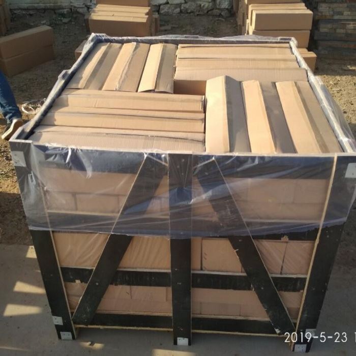 Slate walling panel packing
