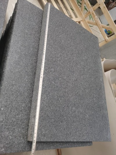 Queen Black Granite pool paver Queen Black Granite pool paver