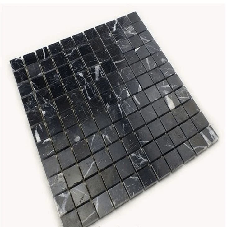 Nero Marquina Marble Mosaic