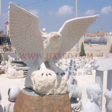 BeigeGranite Eagle γλυπτό