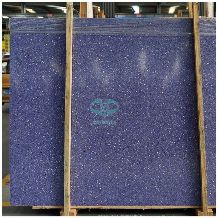 Blue Terrazzo Stone Slab