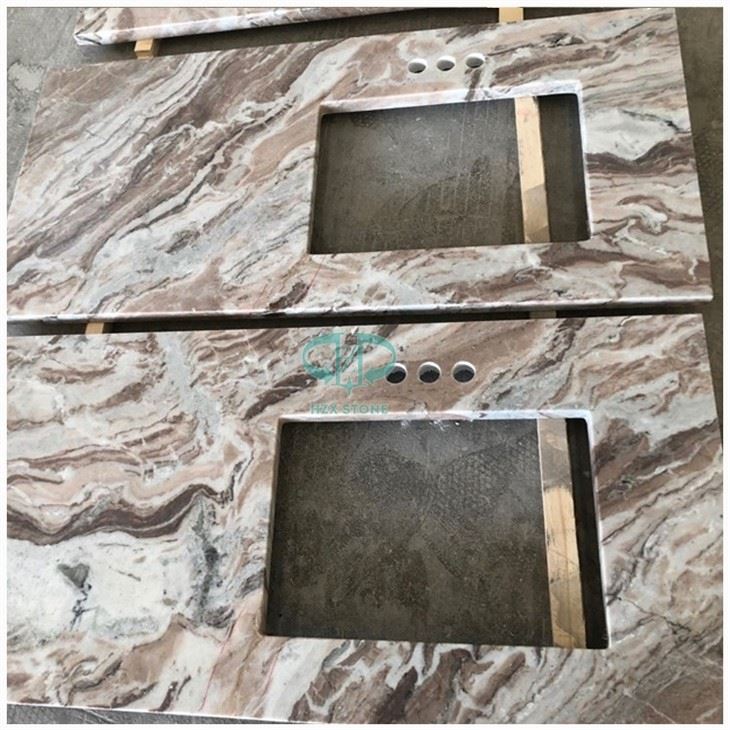 Fantasy Brown Granite Vanity Tops