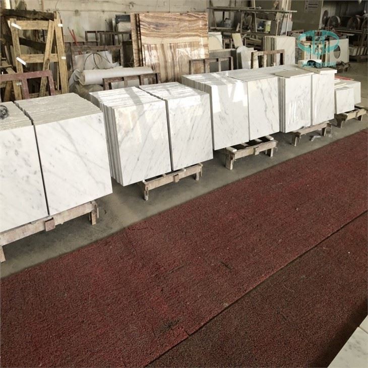New Carrara White Marble Tiles