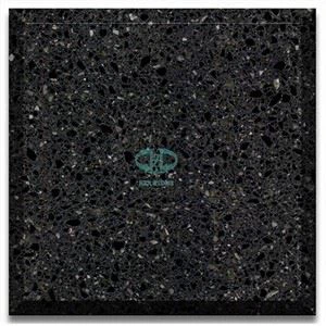 Βάση τσιμέντου Μαύρο Terrazzo