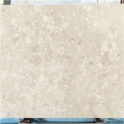 Φυσική μπεζ πλάκα Terrazzo
