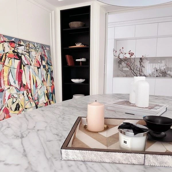Carrara White Dinning Table