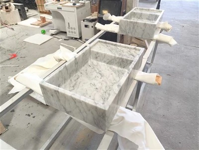 Λευκό νεσεσέρ Bianco Carrara