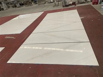 Λευκά πλακάκια δαπέδου Arabescato από φυσικό μάρμαρο